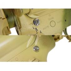 マルイM16/M4シリーズ用 フレームロックピン 前後2個セット(シルバー) [取寄]