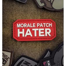 パッチ:Morale Patch HATER(60x30mm) [TM-0023] LONDON RED [取寄]