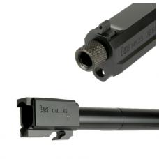 KSC MK23(システム0)用アルミアウターバレル(14mm逆ネジ) [OB-KSC11ABK] [取寄]
