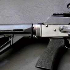 GHK AK GBB用Rifle Dynamicsタイプ M4ストックパイプ&20mmレールアダプター [RD-AK2M4-GHK] [取寄]