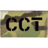 CCT 戦闘管制員 マルチカム迷彩 パッチ 8.8 x 5.0cm [KW-PC-320-CCT] [取寄]