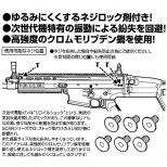 マルイ 次世代電動ガン SCARシリーズ用 ストック取付ネジセット(M4x6mm 6個入)