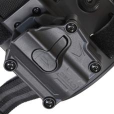 Mega-Fit Compactホルスター/レッグホルスタープラットフォーム標準装備 (Universal/左利き用) [CYT-HOL-CY-UHCLD] [取寄]