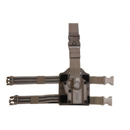 Mega-Fit ホルスター/レッグホルスタープラットフォーム標準装備 (Universal/右利き用) [CYT-HOL-CY-UHFSDF] FDEカラー [取寄]