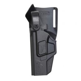 CYTAC Dutyホルスター Level3 Glock 17 (Gen1/2/3/4/5) 対応 LeftHand:左利き用 [CYT-HOL-CY-G17L3G3L] [取寄]