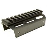 KSC/マルイ MP7対応 レイルシステム Type-2 (要加工) /ブラック [FMA-TB612] [取寄]