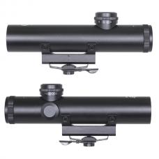 ライフルスコープ M16キャリングハンドルマウント 4x20 MIL DOT [AO-RD018-BK]  [取寄]