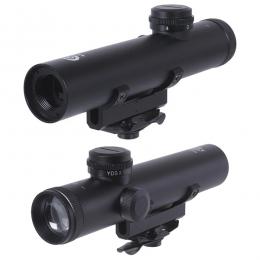 ライフルスコープ M16キャリングハンドルマウント 4x20 MIL DOT [AO-RD018-BK]  [取寄]