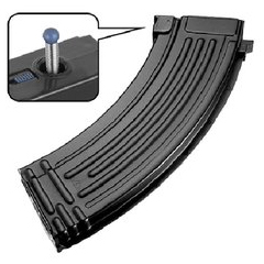 マガジン : STD電動ガン AK47シリーズ対応 67連(新型) [取寄]