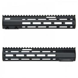 各社M4用 KAC FF-RAS5 M-LOKレールハンドガード (ブラック/10.75インチ) [FFRAS5-10.75]