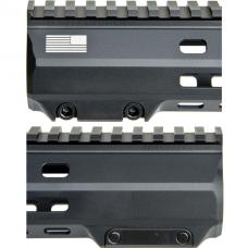 各社M4用 KAC FF-RAS5 M-LOKレールハンドガード (ブラック/10.75インチ) [FFRAS5-10.75]