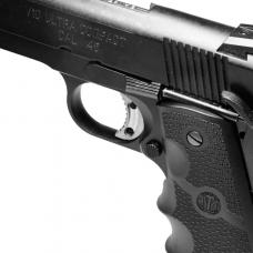 マルイ GBB ハイキャパ/M1911系対応 SUS製 2ホールセミオーバル 荒目トリガー シルバー 【TMSUT8】[取寄]