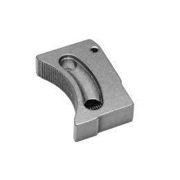 マルイ GBB ハイキャパ/M1911系対応 SUS製 2ホールセミオーバル 細目トリガー シルバー 【TMSUT7】[取寄]