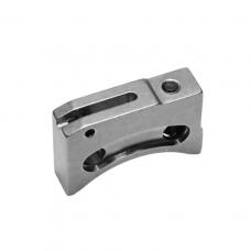 マルイ GBB ハイキャパ/M1911系対応 SUS製 2ホールセミオーバル 細目トリガー シルバー 【TMSUT7】[取寄]