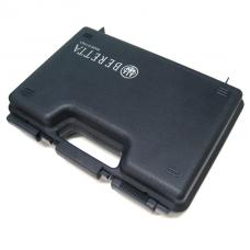 樹脂製ハンドガンケース ベレッタマークプリント入(M92.M8000等) ブラック [QVP05-17-58/QQ_E03631] [取寄]