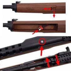 電動ガン Mini-14 GB 【フェイクウッド/ETU搭載】ブラック [910] [4月末頃再入荷予定.単品予約.予価]