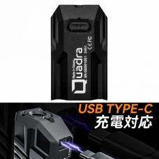 【Quadra】 コンペンセイター型マズルフラッシュトレーサー /14mm逆ネジ対応 [取寄]