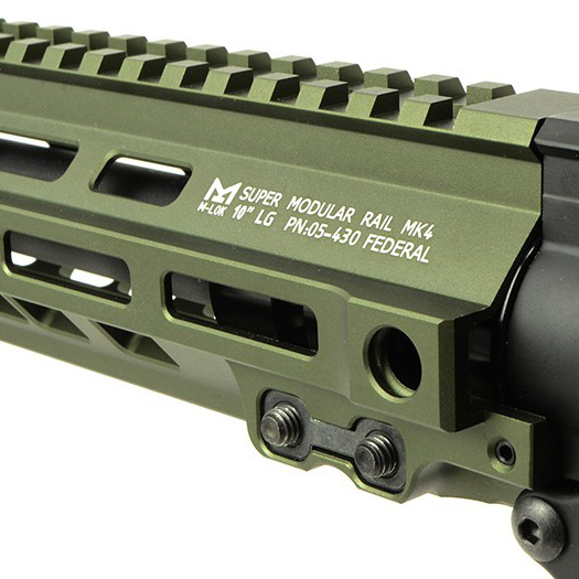 GEISSELEタイプ SMR MK4 FEDERAL 新型 OD 10インチ M-LOK スーパー 