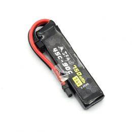 Li-Poバッテリー 7.4V 750mAh スーパーショートスリム (45C-90C)  XT30Uコネクター [SA-B040X3] [取寄]