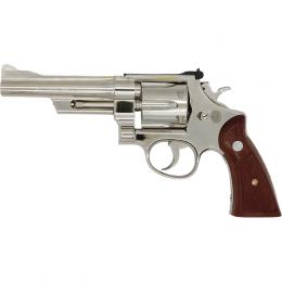 モデルガン : S&W M27 【The .357 Magnum】 5インチ ニッケルフィニッシュ [2月中旬発売.予約] ※予約特価
