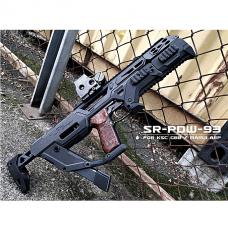 M93R PDWコンバージョンキット ((東京マルイ AEP/KSC GBB対応) /ブラック  [取寄]
