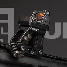 UnityTactical Fast MDRS アジャスタブルマウントプレートセット /ブラック [PTS-UT246490307] [取寄]