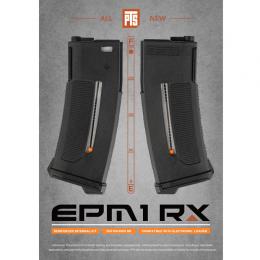 マガジン STD電動M4系対応 エンハンスド ポリマーマガジン/EPM1 RXバージョン 250連 ブラック [PTS-PT167450307] [取寄]
