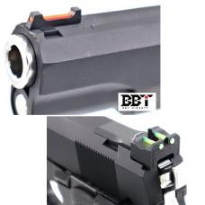 マルイ GBB ハイキャパ5.1用オプティカルファイバータイプフロント/リアサイトセット [BBT-TMHC-001] [取寄]