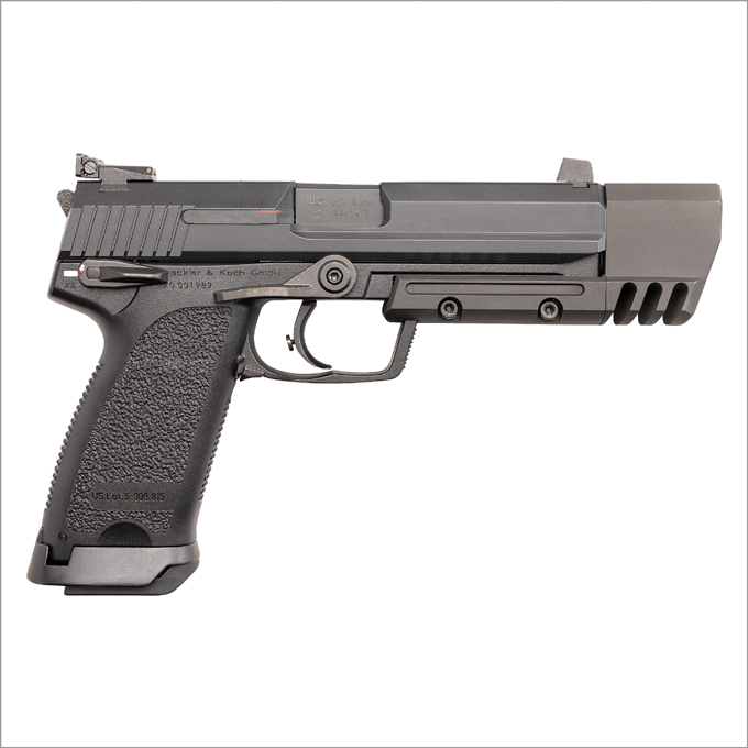 KSC USP MATCH プラスチックスライド　動作良好　SYSTEM7 KSC] USP.45 Match スライドHW システム7 ガスブローバック JAN