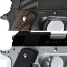 マルイ GBB M1911用 グリップスクリュー(スリムヘッド)-マイナス-ステンレスシルバー [TM-GMP-T03-SS] [取寄]