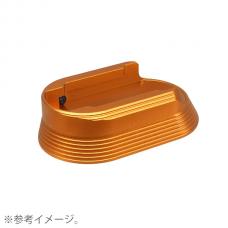 ASG/KJW GBB  CZ SHADOW2用 アルミ ショートグリップ& マグウェルセット [KW-KU-GBSD2028] オレンジ [取寄]