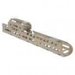 GHK GBB AKM用 KPYK CRC 1U004A タイプ AK M-LOK ロング ハンドガード TANカラー [KW-KU-429G-T] [取寄]