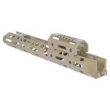 マルイ AKM GBB用 KPYK CRC 1U004A タイプ AK M-LOK ロング ハンドガード TANカラー [KW-KU-GBTMAK015-T] [取寄]