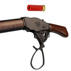 ガスガン ウィンチェスターM1887ショットガン ソウドオフ【ワイドレバー】 リアルウッド/ブラック [STGS07MW] [3月再販.単品予約]