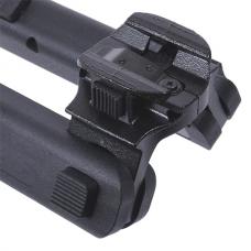 ユニバーサル ライトウェイト タクティカルバイポッド(20mmレール用) [ASG-18076] [取寄]