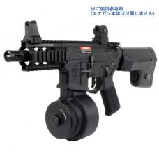 STD電動M4用 2150連 ドラムマガジン(ゼンマイ給弾式) [AR-MAG-043] [取寄]