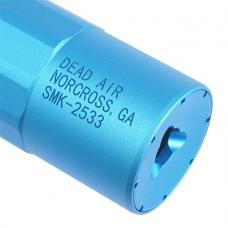 Dead Airタイプ SANDMAN-K ダミーサプレッサー & ハイダー(14mm逆ネジ) トレーニングブルー [KW-KU-315-BU] [取寄]