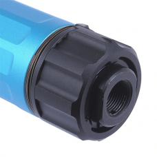 Dead Airタイプ SANDMAN-S ダミーサプレッサー & ハイダー(14mm逆ネジ) トレーニングブルー [KW-KU-316-BU] [取寄]