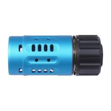 Dead Airタイプ Pyro エンハンスド マズルブレイクセット 14mm逆ネジ トレーニングブルー [KW-KU-349-BU] [取寄]