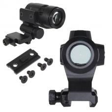 SIG SAUER ROMEO5XDR GEN2 タイプ 1X20ドットサイト & JULIET3 タイプ マグニファイアセット /ブラック [KW-SC-105-BK] [取寄]