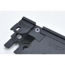 マルイ GBB M1911用 カスタムフレームシャーシ(マルイ純正形状) [M1911-37] [取寄]