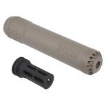 HXQD762 SDMRタイプ QDダミーサプレッサー セット 14mm逆ネジ セラコート デザートカラー [RGW-SI-36-762SDMR] [取寄]