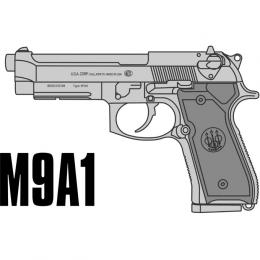 モデルガン : M9A1 [エクセレントヘビーウェイト] [7月頃発売予定.単品予約]