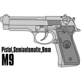 モデルガン : M9 [エクセレントヘビーウエイト] [7月頃発売予定.単品予約]