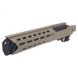 KJワークス KC02(10/22) GBB 用 X GBL KC02 タクティカルシャーシキット 10インチ DX DE:デザートカラー [RGW-RV-003-V10-DE-DX] [取寄]