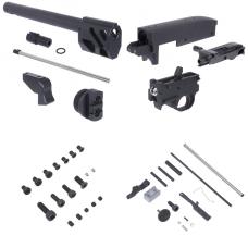 KJワークス KC02(10/22) GBB 用 X GBL KC02 タクティカルシャーシキット 10インチ DX グレー [RGW-RV-003-V10-GY-DX] [品切中.輸入待ち]