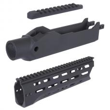 KJワークス KC02(10/22) GBB 用 X GBL KC02 タクティカルシャーシキット 10インチ DX ブラック [RGW-RV-003-V10-BK-DX] [品切中.輸入待ち]