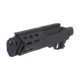 KJワークス KC02(10/22) GBB 用 X GBL KC02 タクティカルシャーシキット 4インチ DX ブラック [RGW-RV-003-V4-BK-DX] [取寄]