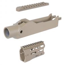 KJワークス KC02(10/22) GBB 用 X GBL KC02 タクティカルシャーシキット 4インチ DE:デザートカラー [RGW-RV-003-V4-DE] [取寄]