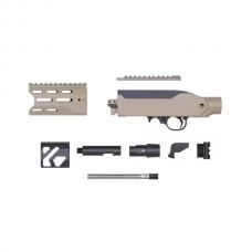 KJワークス KC02(10/22) GBB 用 X GBL KC02 タクティカルシャーシキット 4インチ DX DE:デザートカラー [RGW-RV-003-V4-DE-DX] [取寄]